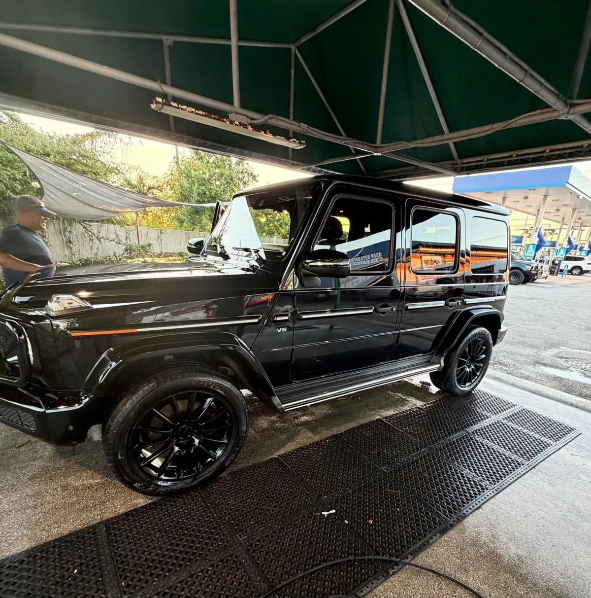 After detailing